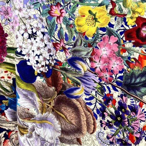 JOHNNY WAS Wild Flower Favorite V-Neck Long Sleeve Swing Tee Women's Size Small - Picture 9 of 13